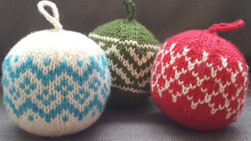 Knitted Christmas Ornaments: A Kit | Yarns Untangled